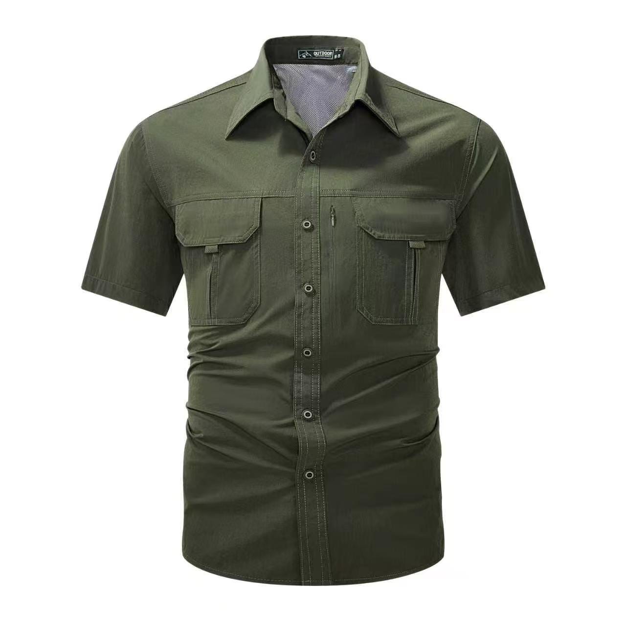 Short Sleeve Safari Uniform Shirt